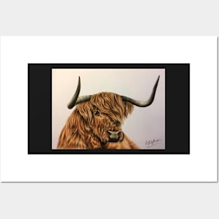 Highland Cow Posters and Art